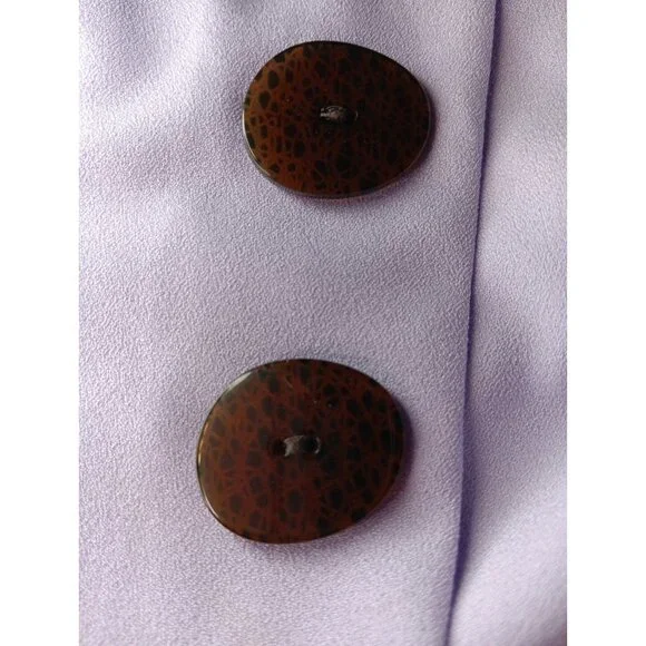 Cato C Est 1946 Wide Cropped Pants Womens 18/20 Sahara Sunset Pastel Lilac NWT - Picture 3 of 7